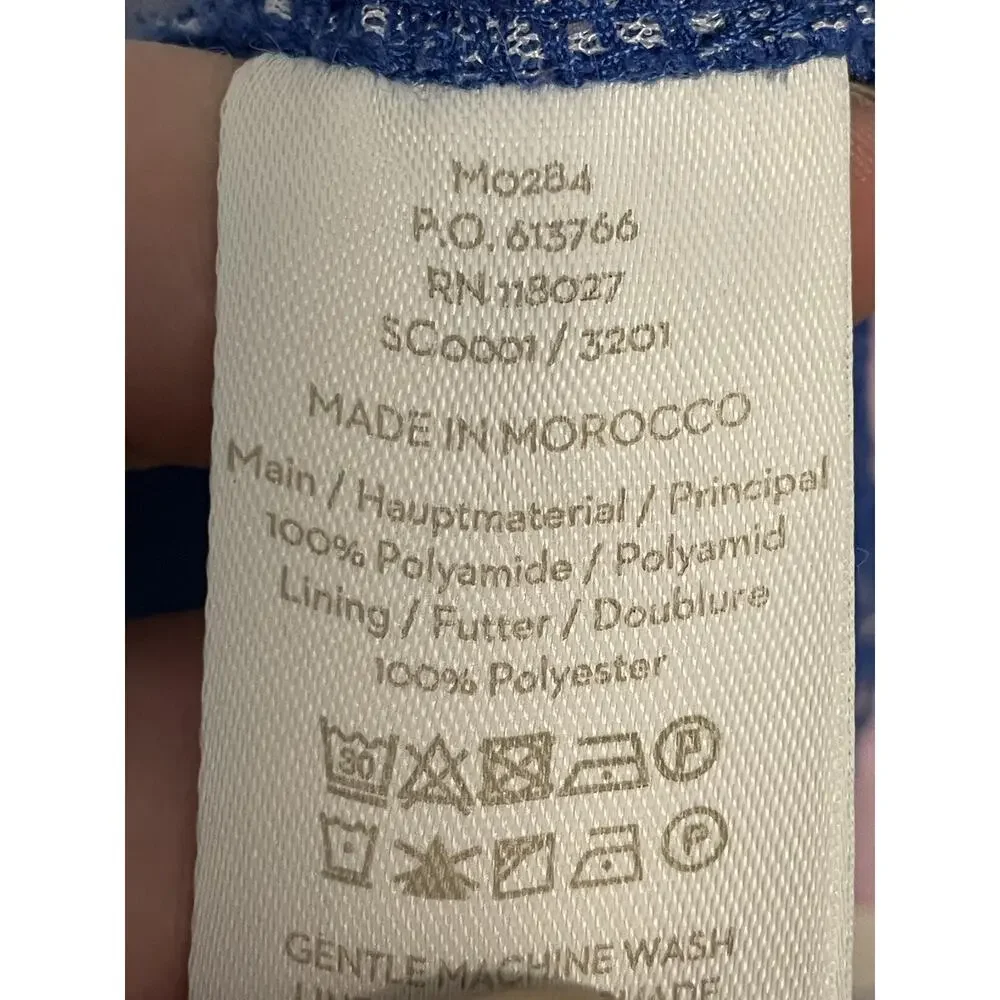 Boden Swim Shorts Mens 30 Blue Green Colorblock‎ Drawstring Mesh Lined Quick Dry